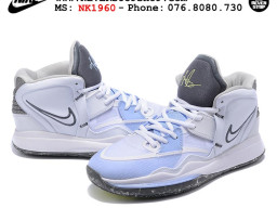 Giày bóng rổ Nike Kyrie 8 Trắng Xanh sfake replica 1:1 authentic chính hãng giá rẻ tốt nhất tại NeverStopShop.com HCM