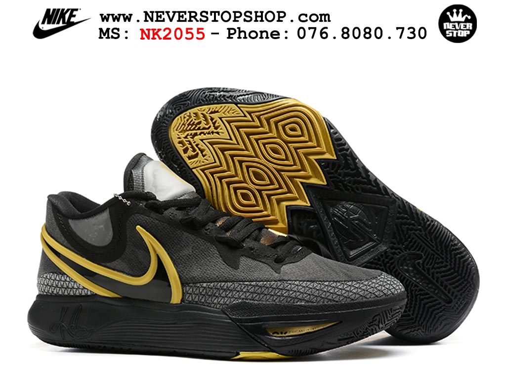 Giày bóng rổ nam Nike Kyrie 9 Đen Vàng cổ cao Replica 1:1 authentic chính hãng giá rẻ tốt nhất tại NeverStopShop.com HCM