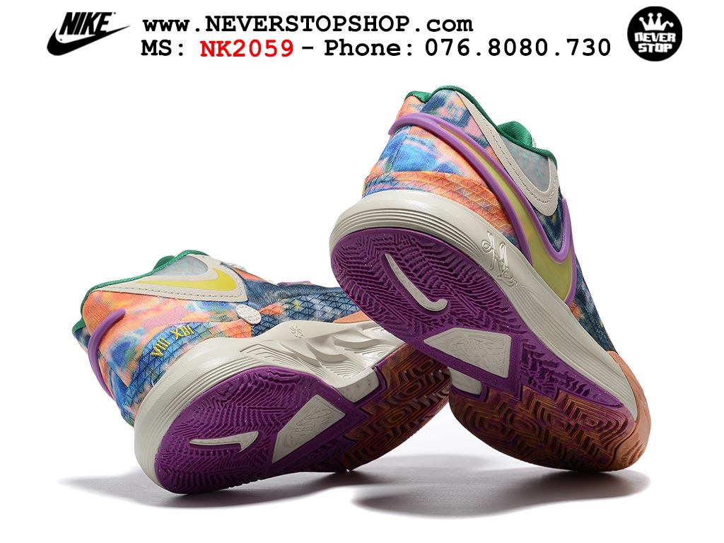 Giày bóng rổ nam Nike Kyrie 9 Xanh Tím cổ cao Replica 1:1 authentic chính hãng giá rẻ tốt nhất tại NeverStopShop.com HCM