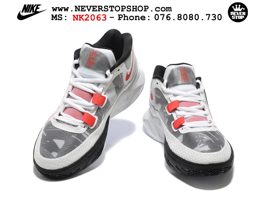 Giày bóng rổ nam Nike Kyrie 9 Trắng Đỏ cổ cao Replica 1:1 authentic chính hãng giá rẻ tốt nhất tại NeverStopShop.com HCM