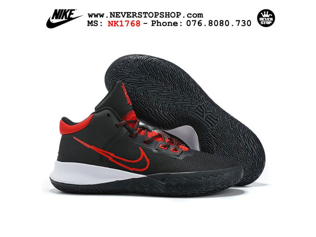 Giày Nike Kyrie Flytrap 4 Đen Đỏ hàng chuẩn sfake replica 1:1 real chính hãng giá rẻ tốt nhất tại NeverStopShop.com HCM