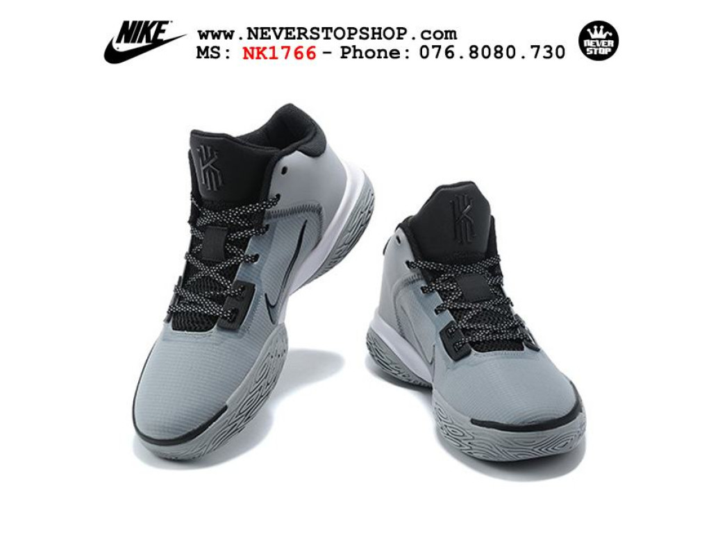 Giày Nike Kyrie Flytrap 4 Xám Đen hàng chuẩn sfake replica 1:1 real chính hãng giá rẻ tốt nhất tại NeverStopShop.com HCM