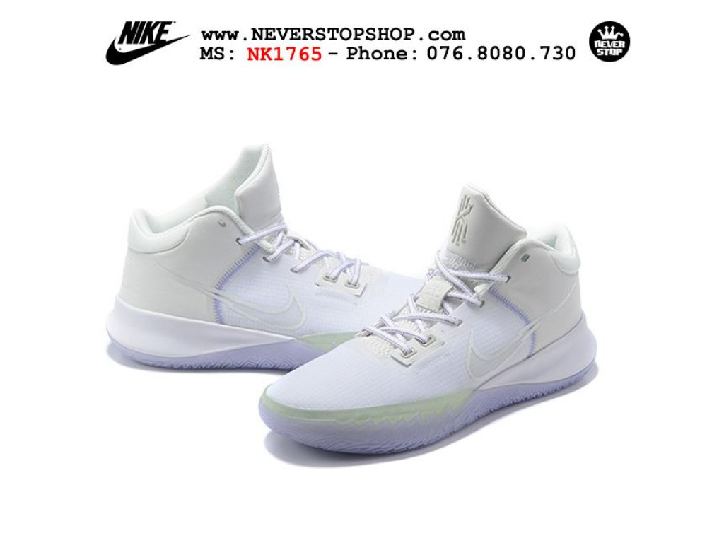 Giày Nike Kyrie Flytrap 4 Trắng hàng chuẩn sfake replica 1:1 real chính hãng giá rẻ tốt nhất tại NeverStopShop.com HCM