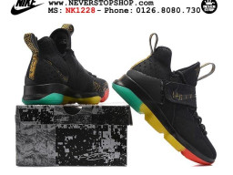 Giày Nike Lebron 14 Black Colorful nam nữ hàng chuẩn sfake replica 1:1 real chính hãng giá rẻ tốt nhất tại NeverStopShop.com HCM