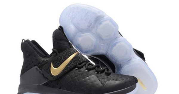 lebron 14 black and gold