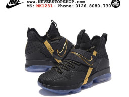 Giày Nike Lebron 14 Black Ice Gold nam nữ hàng chuẩn sfake replica 1:1 real chính hãng giá rẻ tốt nhất tại NeverStopShop.com HCM