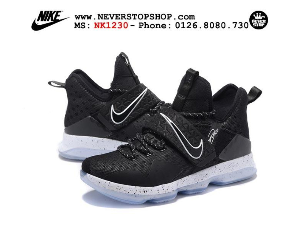 Giày Nike Lebron 14 Black Ice nam nữ hàng chuẩn sfake replica 1:1 real chính hãng giá rẻ tốt nhất tại NeverStopShop.com HCM