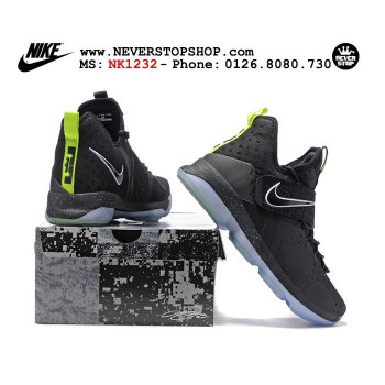 Nike Lebron 14 Black Neon