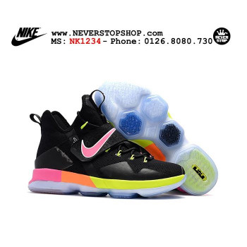 Nike Lebron 14 Black Rainbow