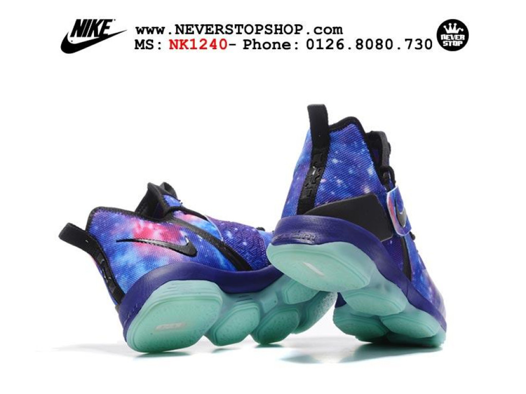 Giày Nike Lebron 14 Galaxy nam nữ hàng chuẩn sfake replica 1:1 real chính hãng giá rẻ tốt nhất tại NeverStopShop.com HCM