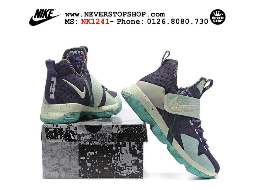 Giày Nike Lebron 14 Gator King nam nữ hàng chuẩn sfake replica 1:1 real chính hãng giá rẻ tốt nhất tại NeverStopShop.com HCM