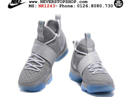 Giày Nike Lebron 14 Grey Ice nam nữ hàng chuẩn sfake replica 1:1 real chính hãng giá rẻ tốt nhất tại NeverStopShop.com HCM
