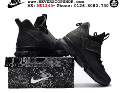 Giày Nike Lebron 14 LMTD All Black nam nữ hàng chuẩn sfake replica 1:1 real chính hãng giá rẻ tốt nhất tại NeverStopShop.com HCM