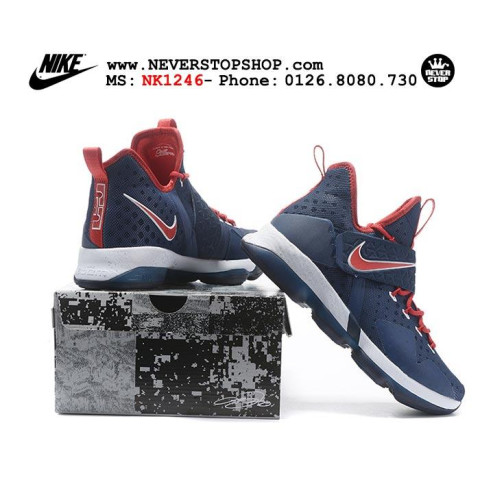 Nike Lebron 14 Navy Red