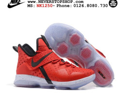 Giày Nike Lebron 14 Red nam nữ hàng chuẩn sfake replica 1:1 real chính hãng giá rẻ tốt nhất tại NeverStopShop.com HCM