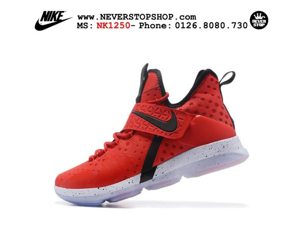 Giày Nike Lebron 14 Red nam nữ hàng chuẩn sfake replica 1:1 real chính hãng giá rẻ tốt nhất tại NeverStopShop.com HCM
