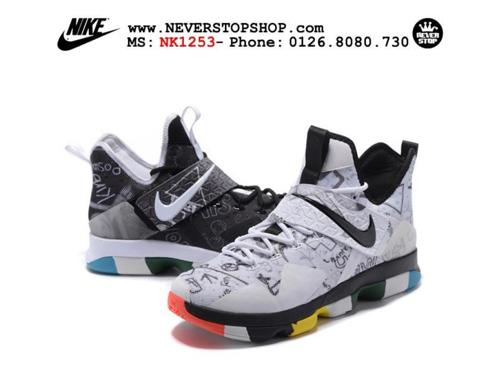 Giày Nike Lebron 14 What The 1 nam nữ hàng chuẩn sfake replica 1:1 real chính hãng giá rẻ tốt nhất tại NeverStopShop.com HCM