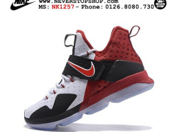 Giày Nike Lebron 14 White Red Black nam nữ hàng chuẩn sfake replica 1:1 real chính hãng giá rẻ tốt nhất tại NeverStopShop.com HCM