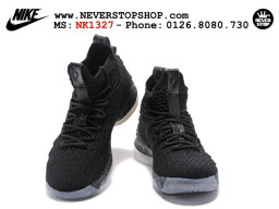 Giày Nike Lebron 15 Black Oreo nam nữ hàng chuẩn sfake replica 1:1 real chính hãng giá rẻ tốt nhất tại NeverStopShop.com HCM
