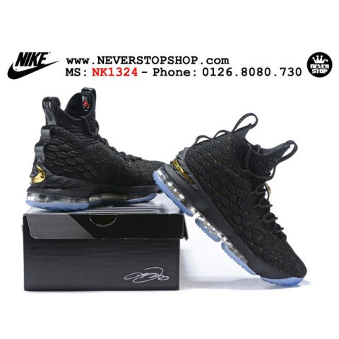 Nike Lebron 15 Black Gold