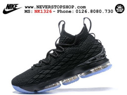 Giày Nike Lebron 15 Black Ice nam nữ hàng chuẩn sfake replica 1:1 real chính hãng giá rẻ tốt nhất tại NeverStopShop.com HCM