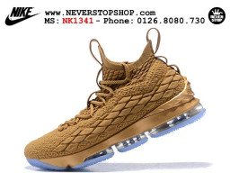 Giày Nike Lebron 15 Gold nam nữ hàng chuẩn sfake replica 1:1 real chính hãng giá rẻ tốt nhất tại NeverStopShop.com HCM