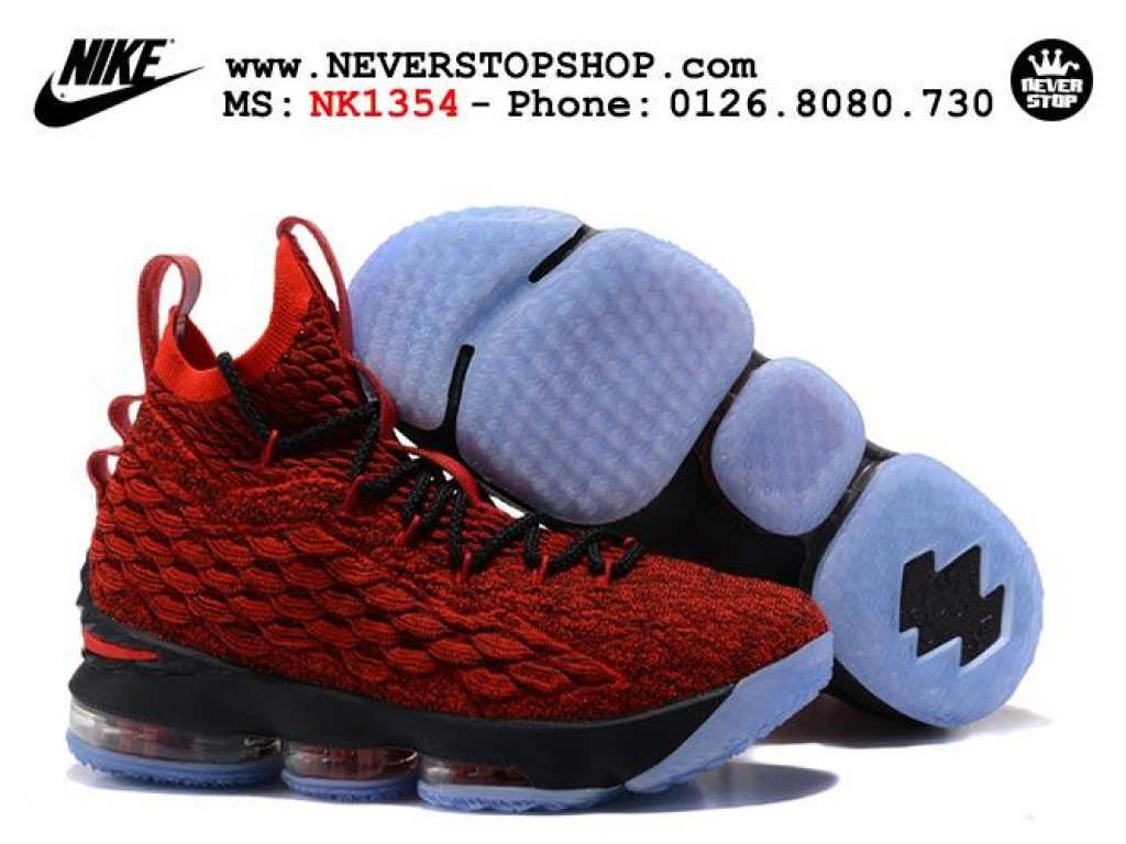 Red black sale lebron 15