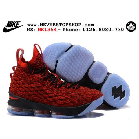 Nike Lebron 15 Red Black Ice