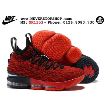 Nike Lebron 15 Red Black
