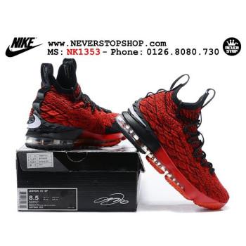 Nike Lebron 15 Red Black