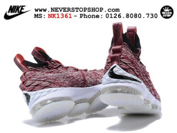 Giày Nike Lebron 15 Wine nam nữ hàng chuẩn sfake replica 1:1 real chính hãng giá rẻ tốt nhất tại NeverStopShop.com HCM