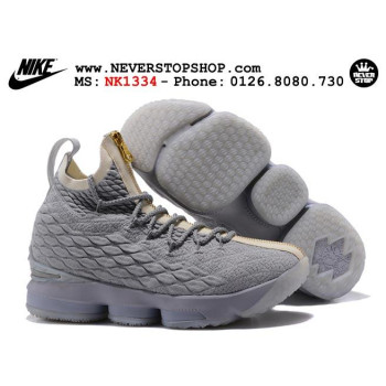 Nike Lebron 15 Cool Grey Zip