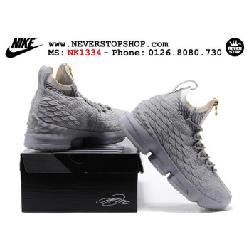 Nike Lebron 15 Cool Grey Zip
