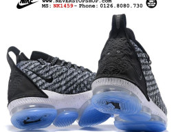Giày Nike Lebron 16 Oreo nam nữ hàng chuẩn sfake replica 1:1 real chính hãng giá rẻ tốt nhất tại NeverStopShop.com HCM