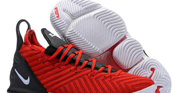lebron 16 red black