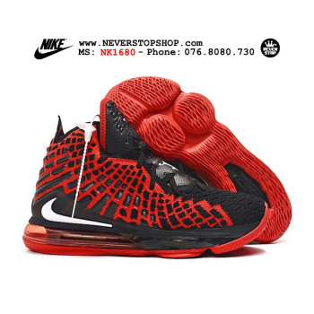 Nike Lebron 17 Black And Red