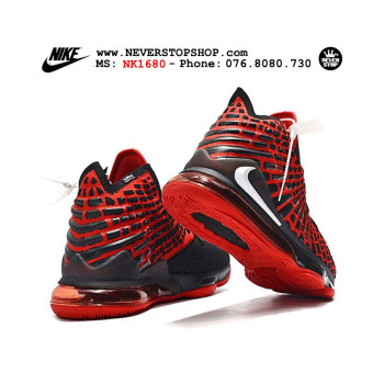 Nike Lebron 17 Black And Red