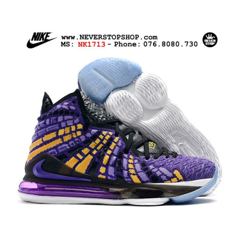 Nike Lebron 17 Lakers Purple