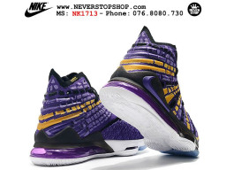 Giày Nike Lebron 17 Lakers Purple nam nữ hàng chuẩn sfake replica 1:1 real chính hãng giá rẻ tốt nhất tại NeverStopShop.com HCM