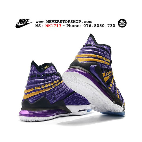 Nike Lebron 17 Lakers Purple