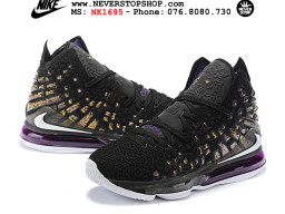 Giày Nike Lebron 17 Lakers nam nữ hàng chuẩn sfake replica 1:1 real chính hãng giá rẻ tốt nhất tại NeverStopShop.com HCM