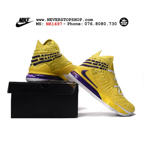 Nike Lebron 17 Lakers Yellow