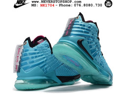 Giày Nike Lebron 17 South Beach nam nữ hàng chuẩn sfake replica 1:1 real chính hãng giá rẻ tốt nhất tại NeverStopShop.com HCM