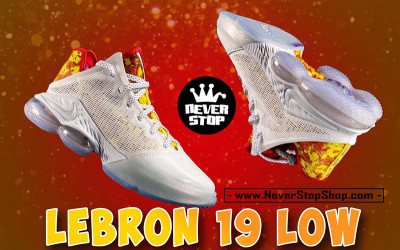 Giày bóng rổ NIKE LEBRON 19 LOW cổ thấp chuyên thể thao hàng đẹp chuẩn giá tốt HCM | NeverStopShop.com