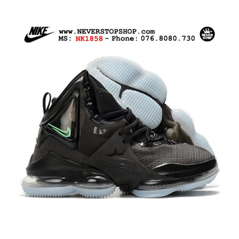 Nike Lebron 19 Black Aqua