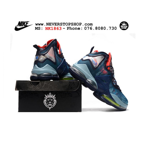 Nike Lebron 19 Fast Food Blue