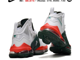 Giày Nike Lebron 19 Trắng Đỏ Đen sfake replica 1:1 real chính hãng giá rẻ tốt nhất tại NeverStopShop.com HCM