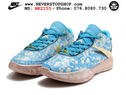 Giày bóng rổ cổ thấp Nike Lebron 20 Xanh Dương Hồng nam chuyên outdoor replica 1:1 real chính hãng giá rẻ tốt nhất tại NeverStopShop.com HCM