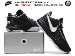 Giày bóng rổ cổ thấp Nike Lebron 20 Đen Trắng nam chuyên outdoor replica 1:1 real chính hãng giá rẻ tốt nhất tại NeverStopShop.com HCM