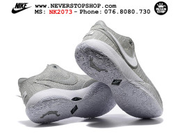 Giày bóng rổ cổ thấp Nike Lebron 20 Xám Trắng nam chuyên outdoor replica 1:1 real chính hãng giá rẻ tốt nhất tại NeverStopShop.com HCM